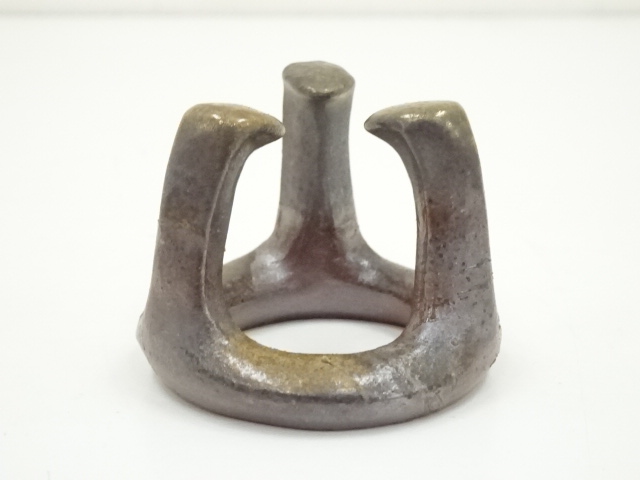 【値下げしました】備前焼　日幡光顕造　茶碗　共箱付　アンティーク 値下げしました】備前焼 日幡光顕造 茶碗 共箱付 アンティーク